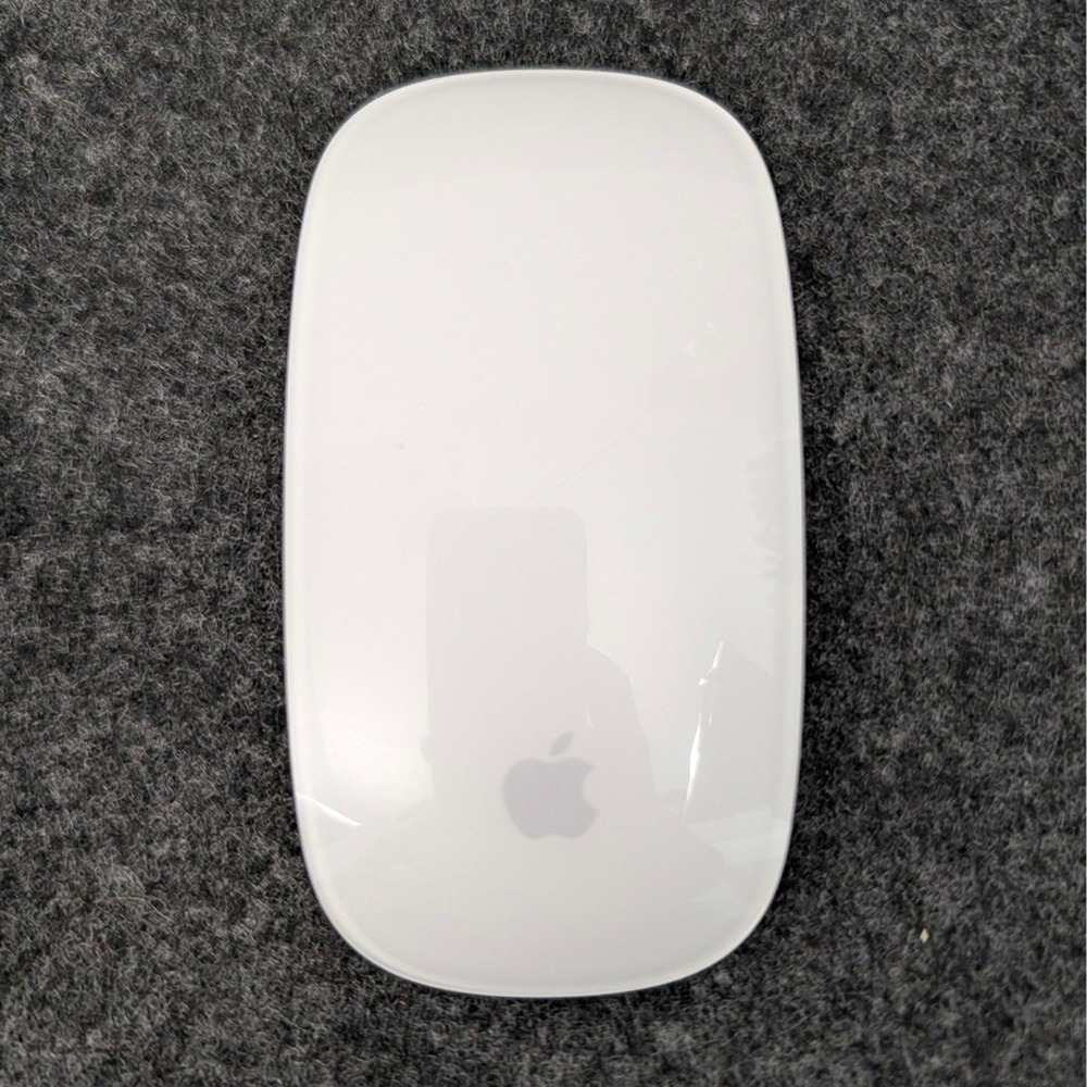 Apple Magic Mouse Wireless Bluetooth Laser Mouse White Silver Model A1296
